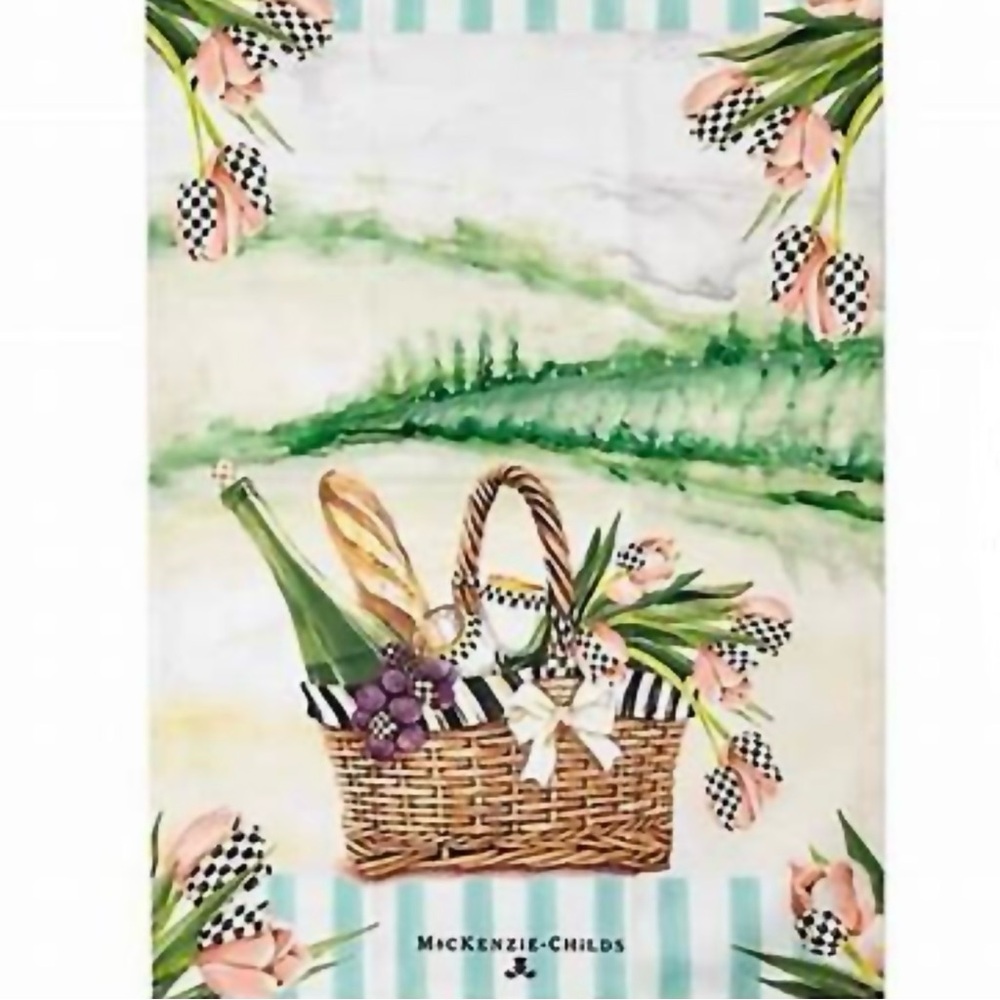 MC Vino Alfresco Dish Towel